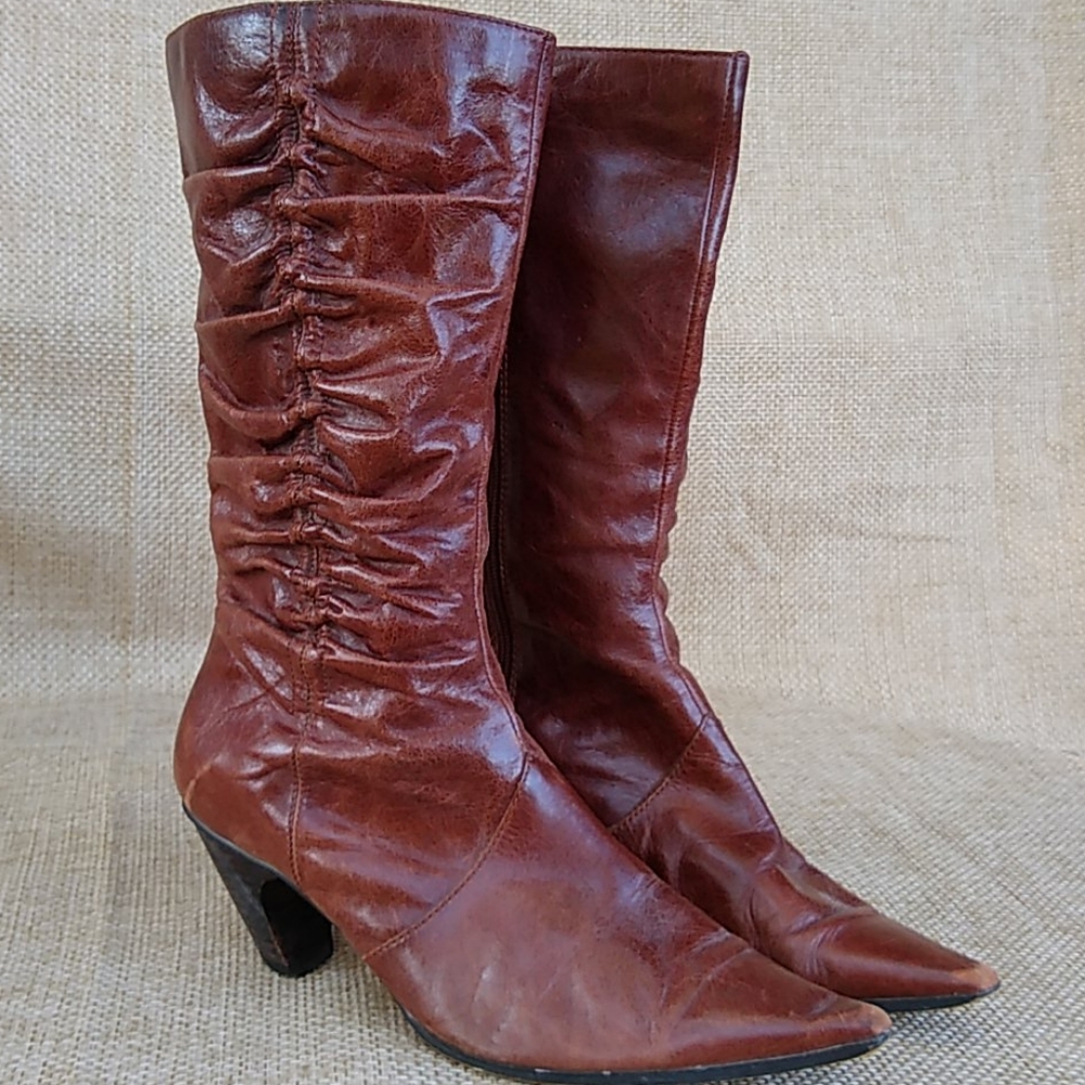 Seychelles Brown Leather Boots